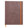 Rhodiarama Softcover Chocolate Notebook (190X250mm - Lined) 117503C