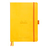 Rhodiarama Softcover Daffodil Yellow Goalbook (148X210mm - Dotted) 117585C