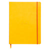 Rhodiarama Softcover Daffodil Yellow Notebook (190X250mm - Lined) 117516C