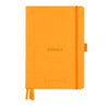 Rhodiarama Hardcover Orange Goalbook (148X210mm - Dotted) 118584C