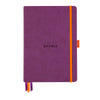 Rhodiarama Hardcover Purple Goalbook (148X210mm - Dotted) 118579C