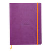 Rhodiarama Softcover Purple Notebook (190X250mm - Dotted) 117560C