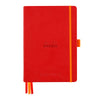 Rhodiarama Hardcover Poppy Goalbook (148X210mm - Dotted) 118582C
