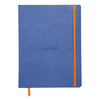 Rhodiarama Softcover Sapphire Blue Notebook (190X250mm - Dotted) 117558C