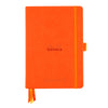 Rhodiarama Hardcover Tangerine Goalbook (148X210mm - Dotted) 118583C