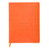 Rhodiarama Softcover Tangerine Notebook (190X250mm - Lined) 117514C