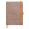 Rhodiarama Softcover Taupe Goalbook (148X210mm - Dotted) 117573C