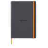 Rhodiarama Softcover Titanium Notebook (148X210mm - Dotted) 117479C