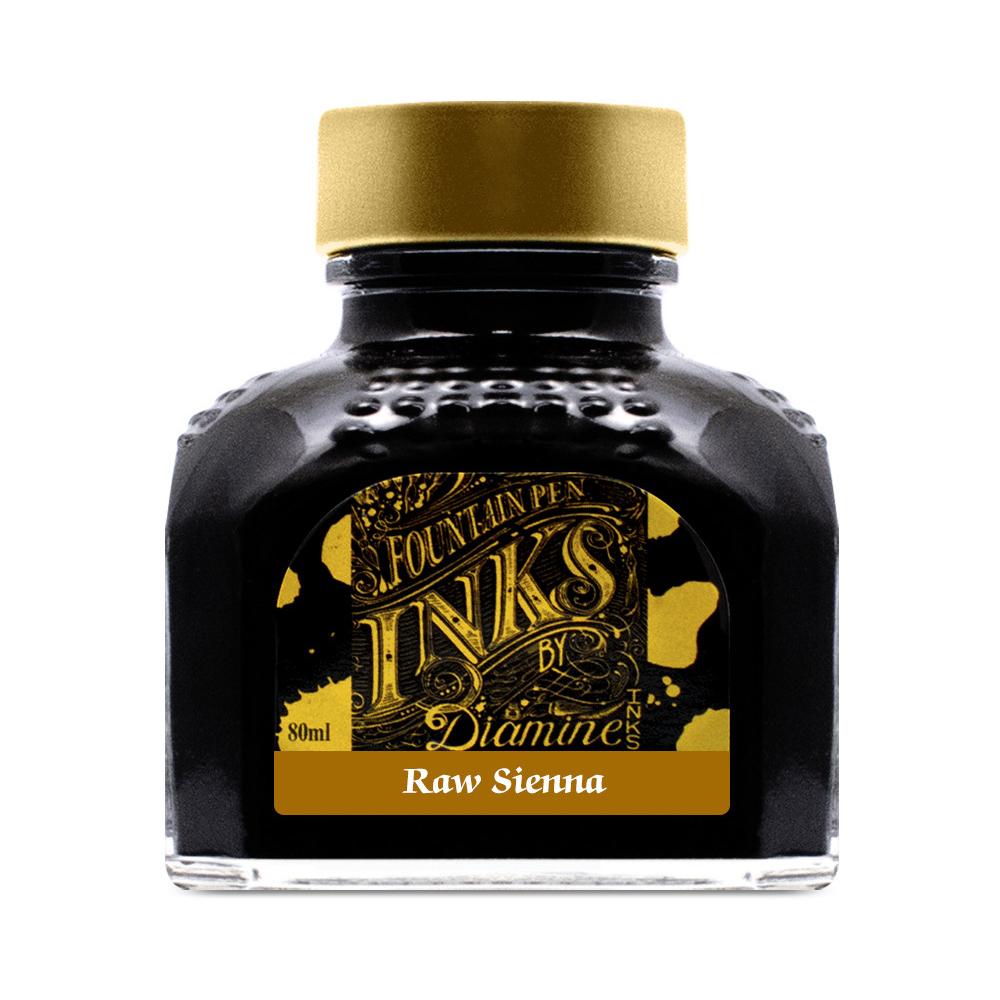 Diamine Ink Bottle (Raw Sienna - 80ML) 828443