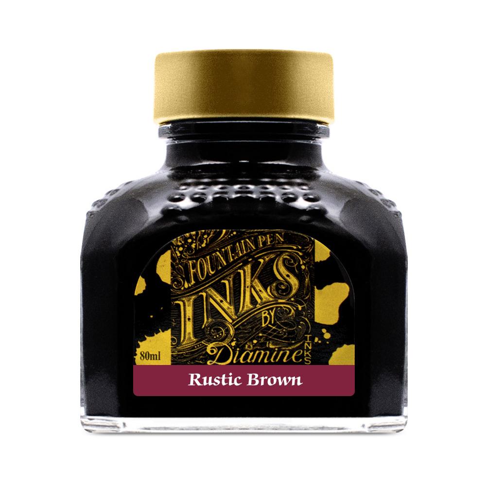 Diamine Ink Bottle (Rustic Brown - 80ML) 828078