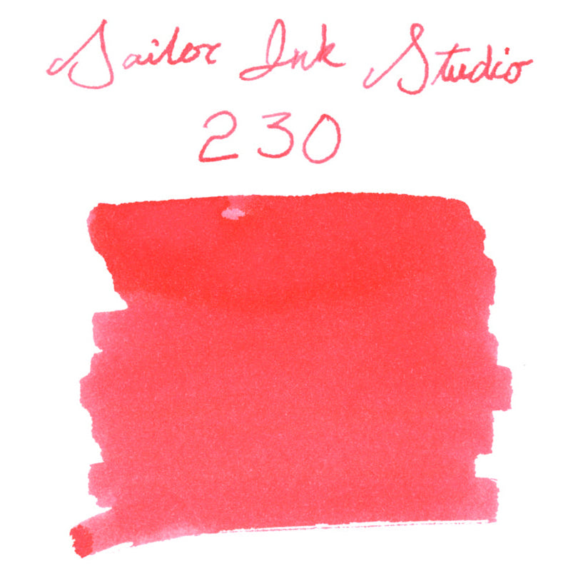Sailor Studio Ink Bottle (230 Red - 20ML) 13-1210-230