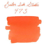Sailor Studio Ink Bottle (473 Orange - 20ML) 13-1210-473