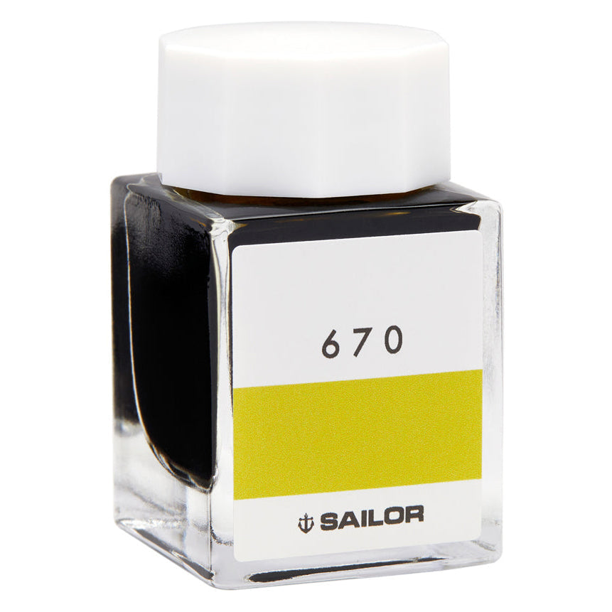 Sailor Studio Ink Bottle (670 Yellow - 20ML) 13-1210-670