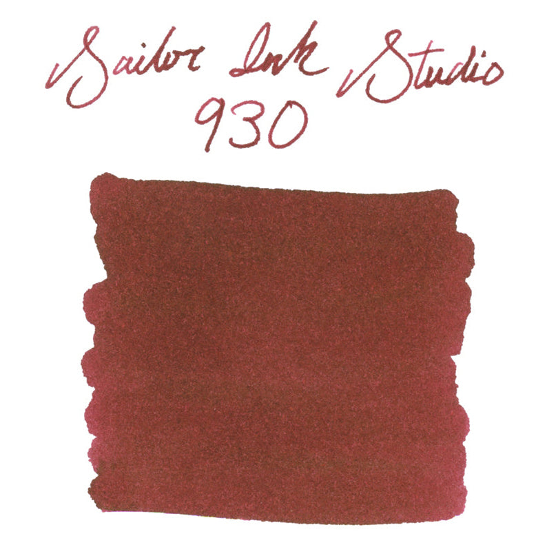 Sailor Studio Ink Bottle (930 Red - 20ML) 13-1210-930