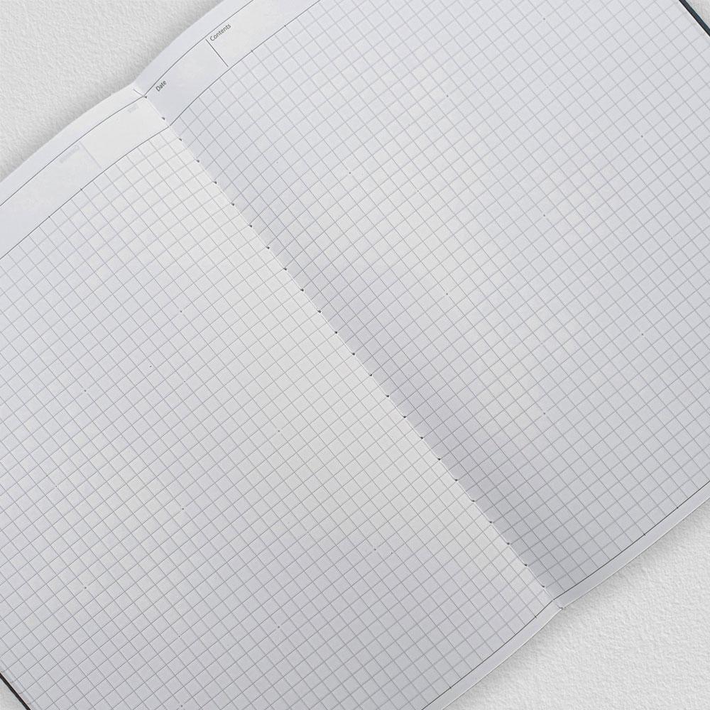 Logical Prime Stitch Bound Notebook (Grid Ruled - A4) A-408 SB