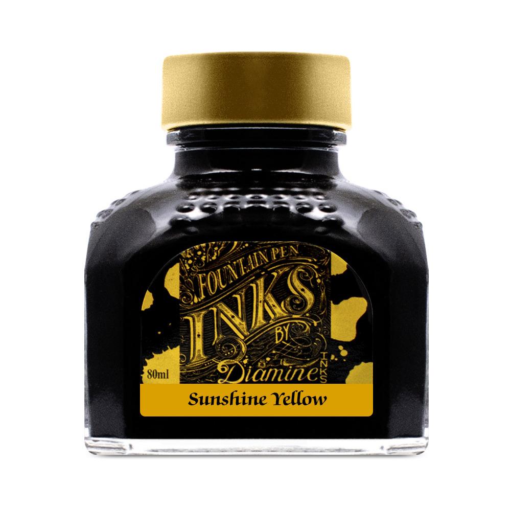 Diamine Ink Bottle (Sunshine Yellow - 80ML) 828368