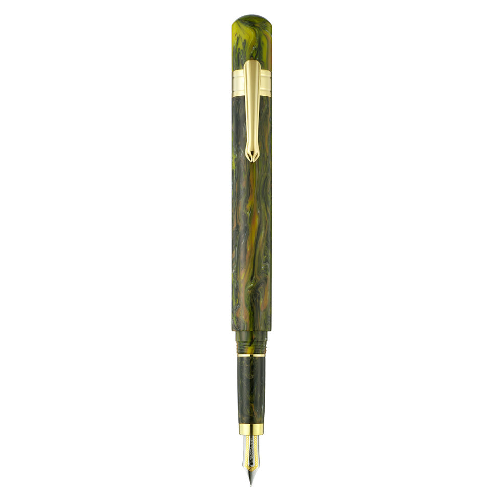Taccia Covenant Black Yellow Fountain Pen