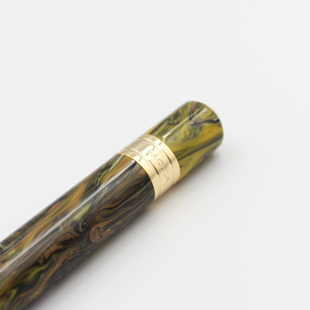 Taccia Covenant Black Yellow Fountain Pen