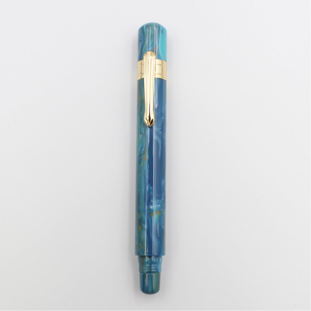 Taccia Covenant Blue Apatite Fountain Pen