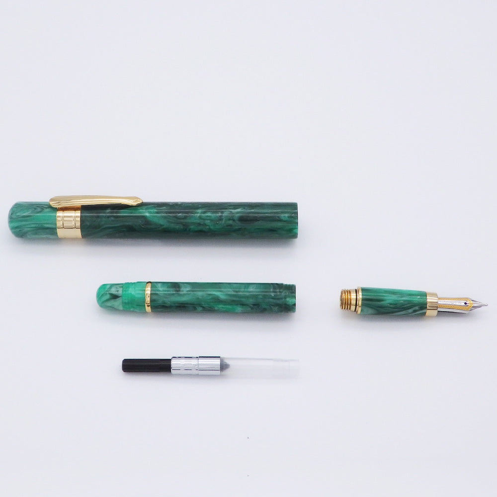 Taccia Covenant Malachite Fountain Pen