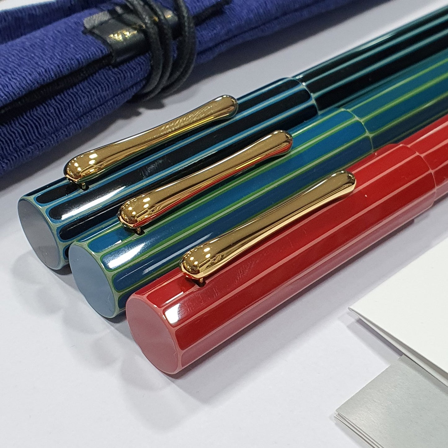 Taccia Kaku-Tate Urushi Ume-Gasane Fountain Pen TKT-14F-UM
