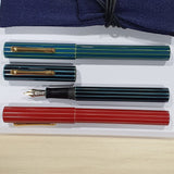 Taccia Kaku-Tate Urushi Ume-Gasane Fountain Pen TKT-14F-UM