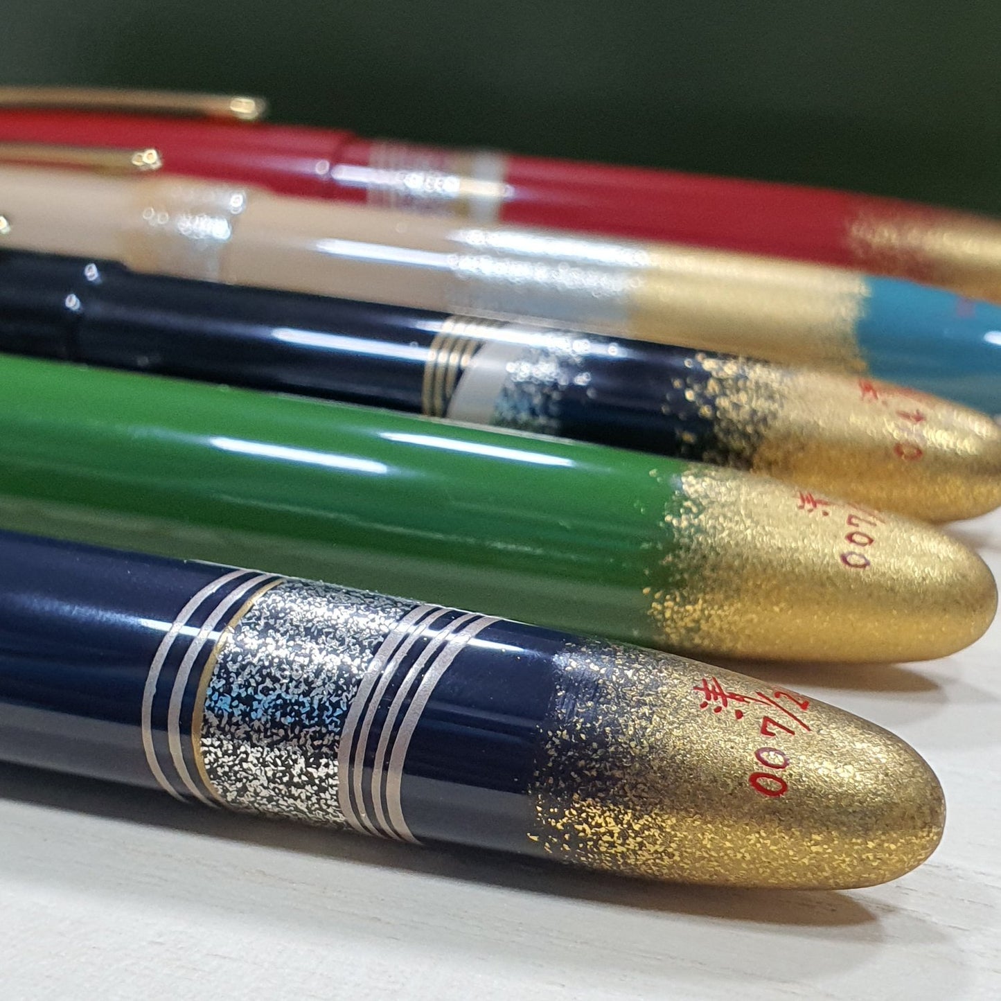 Taccia Kaza-e Urushi Sourai Fountain Pen TKE-18F-SR (Limited Edition)