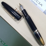 Taccia Kaza-e Urushi Sayokaze Fountain Pen TKE-18F-SK (Limited Edition)