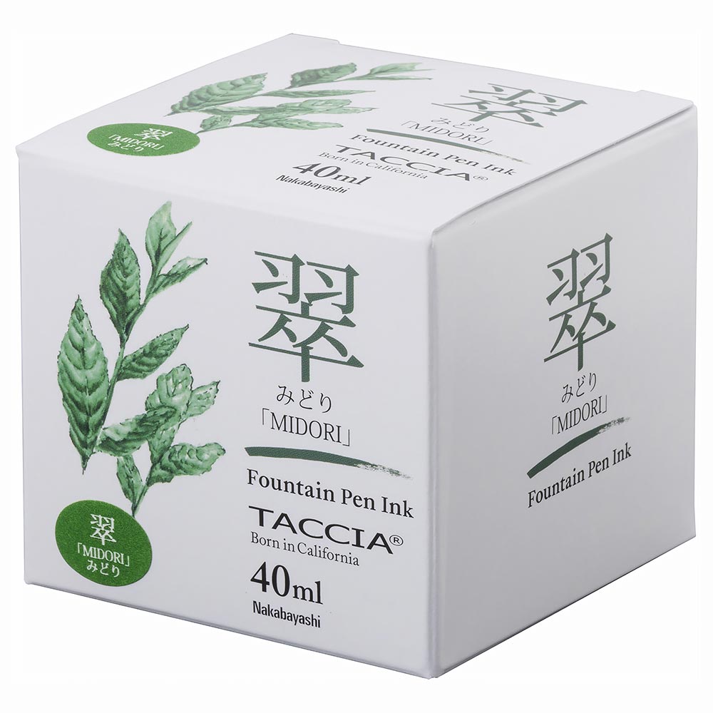 Taccia Sunao-iro Ink Bottle (Midori - 40ML) TFPI-WD40-12