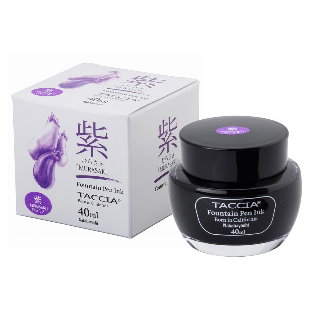 Taccia Sunao-iro Ink Bottle (Murasaki - 40 ML) TFPI-WD40-08