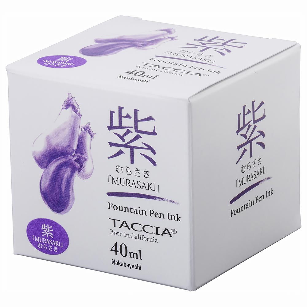 Taccia Sunao-iro Ink Bottle (Murasaki - 40 ML) TFPI-WD40-08