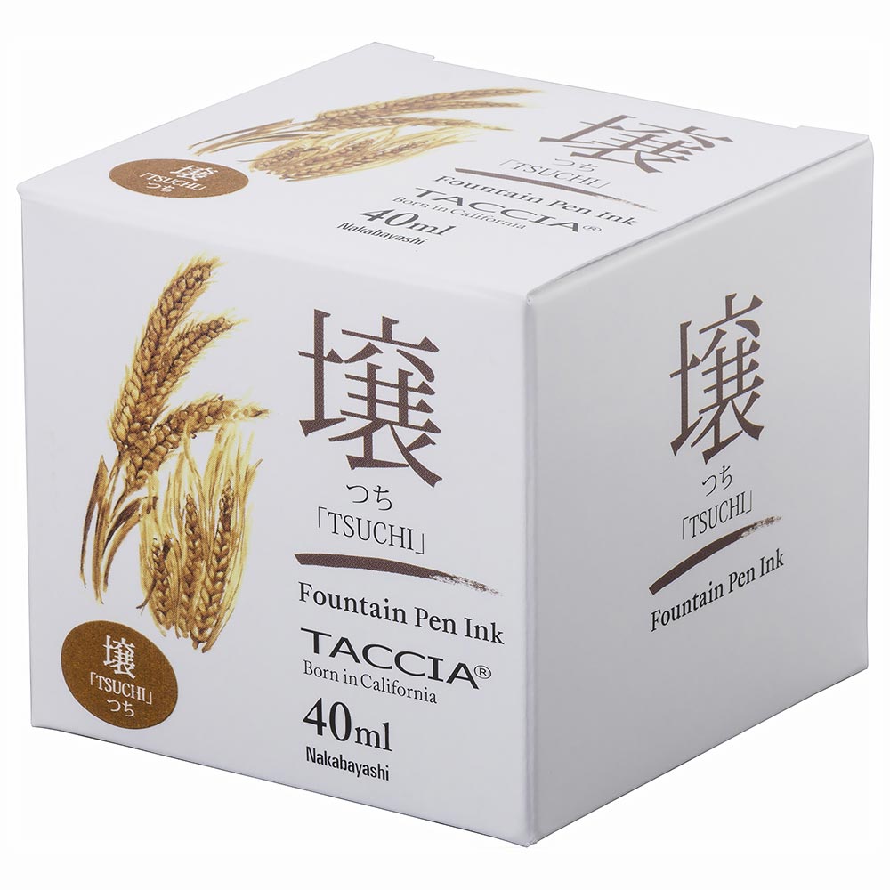 Taccia Sunao-iro Ink Bottle (Tsuchi - 40 ML) TFPI-WD40-02