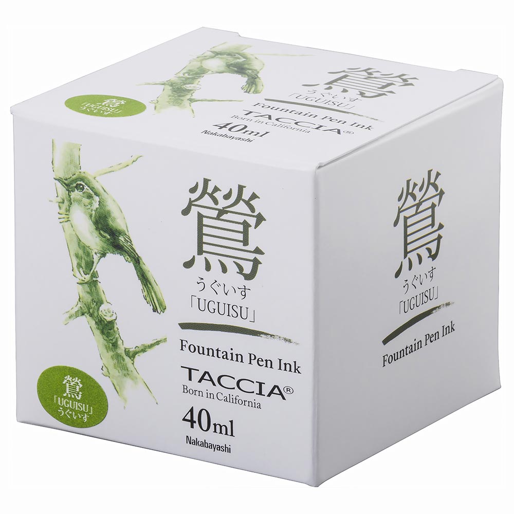 Taccia Sunao-iro Ink Bottle (Uguisu - 40 ML) TFPI-WD40-13