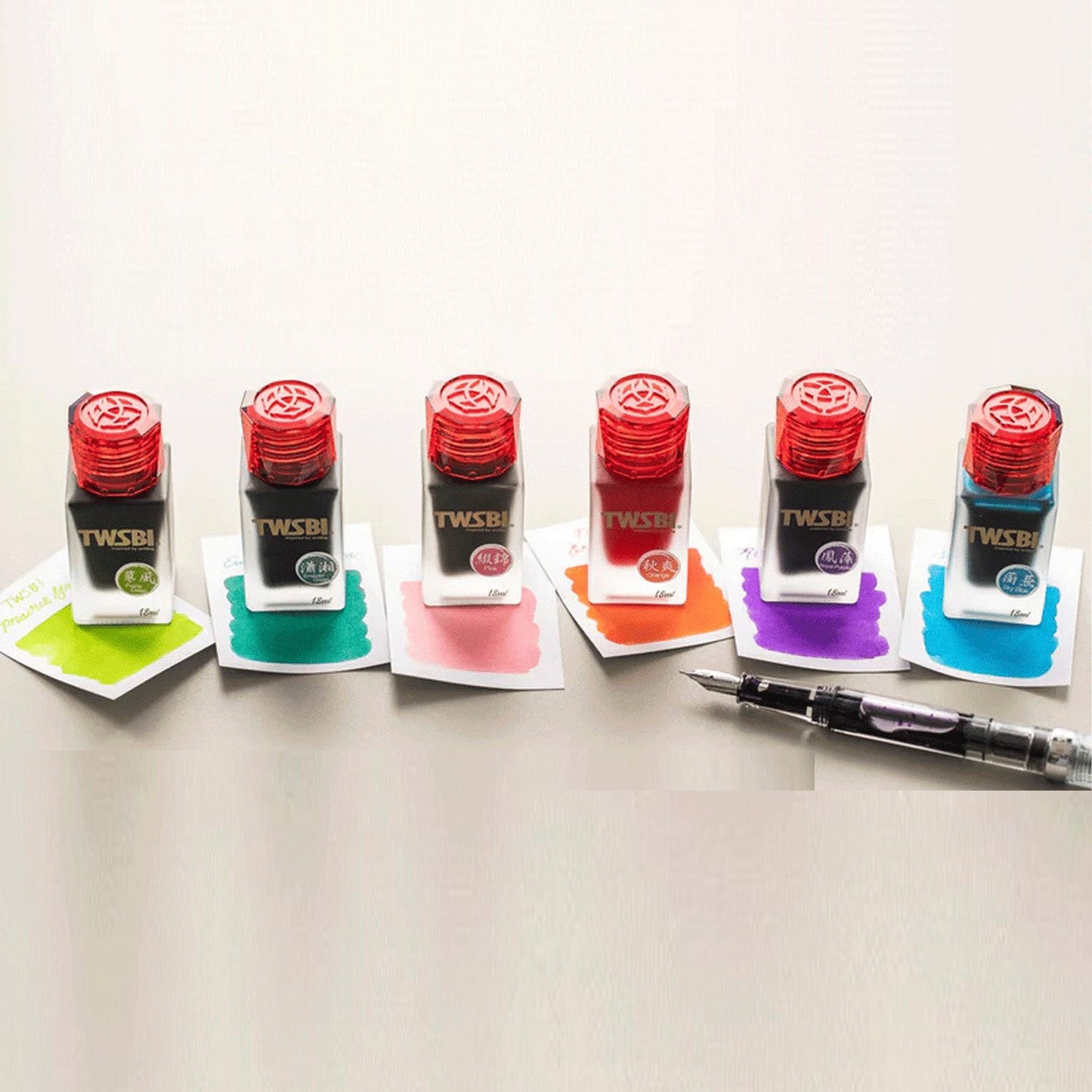 Twsbi 1791 Ink Bottle (Assorted - Set of 6) M2531090