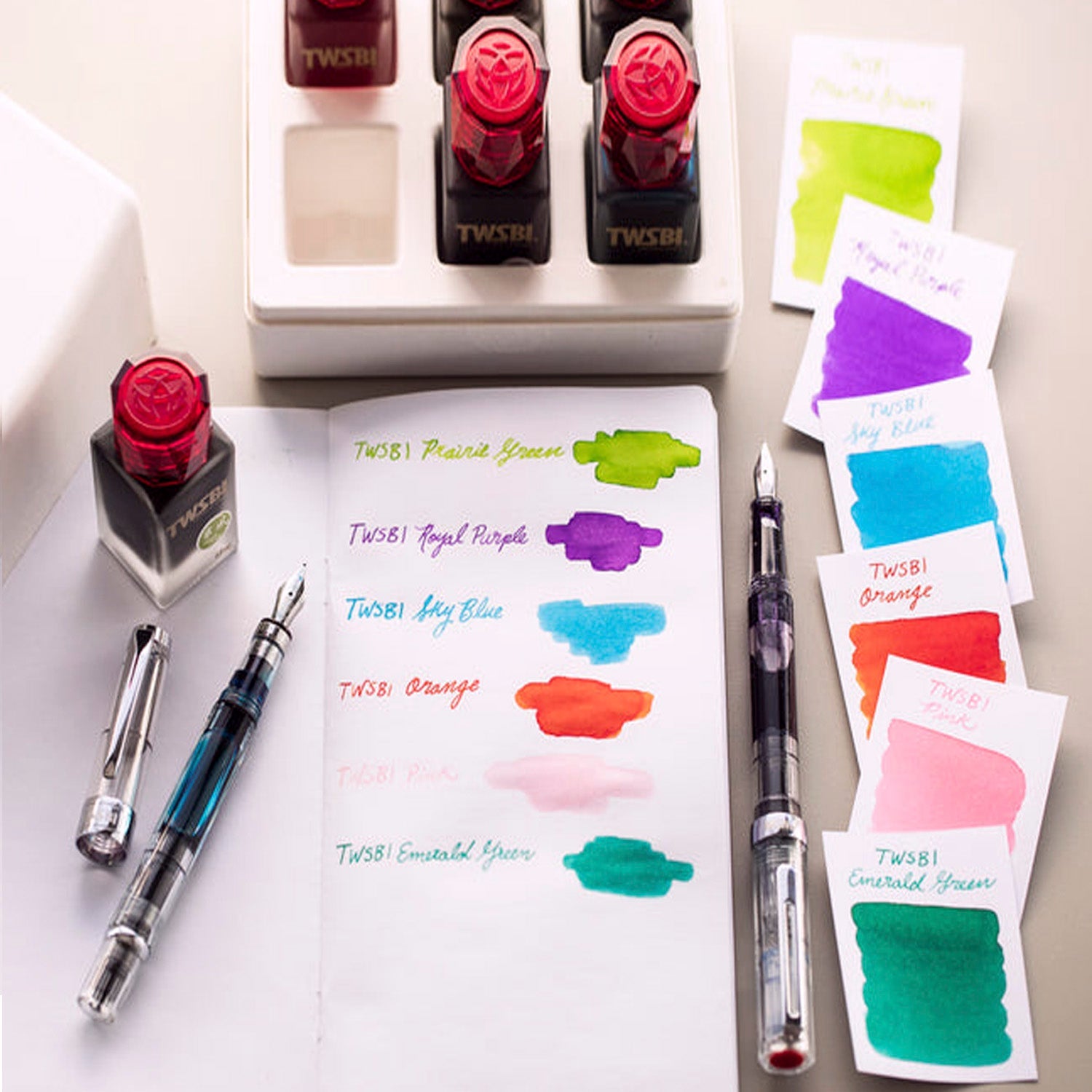 Twsbi 1791 Ink Bottle (Assorted - Set of 6) M2531090