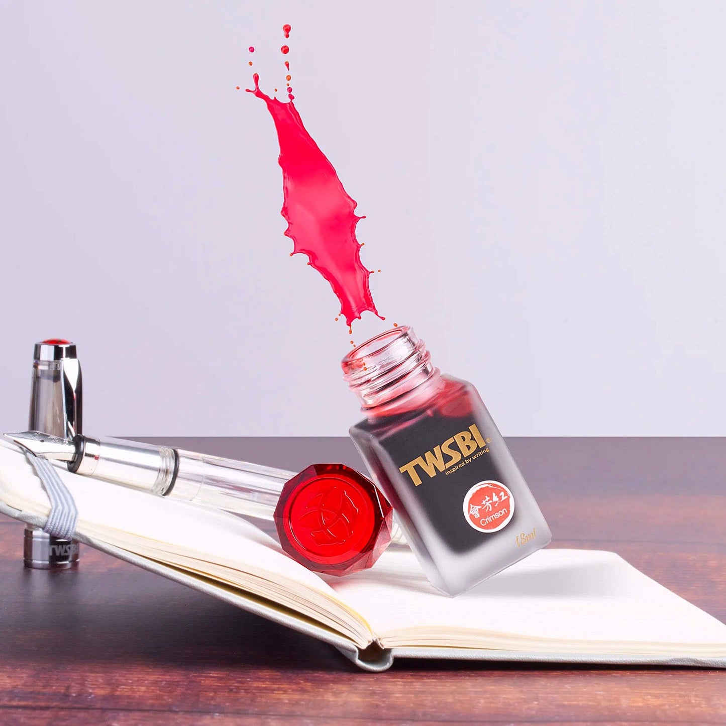 Twsbi 1791 Ink Bottle (Crimson - 18 ML) M2532090