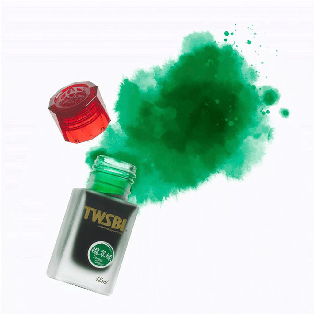 Twsbi 1791 Ink Bottle (Forest Green - 18 ML) M2532100