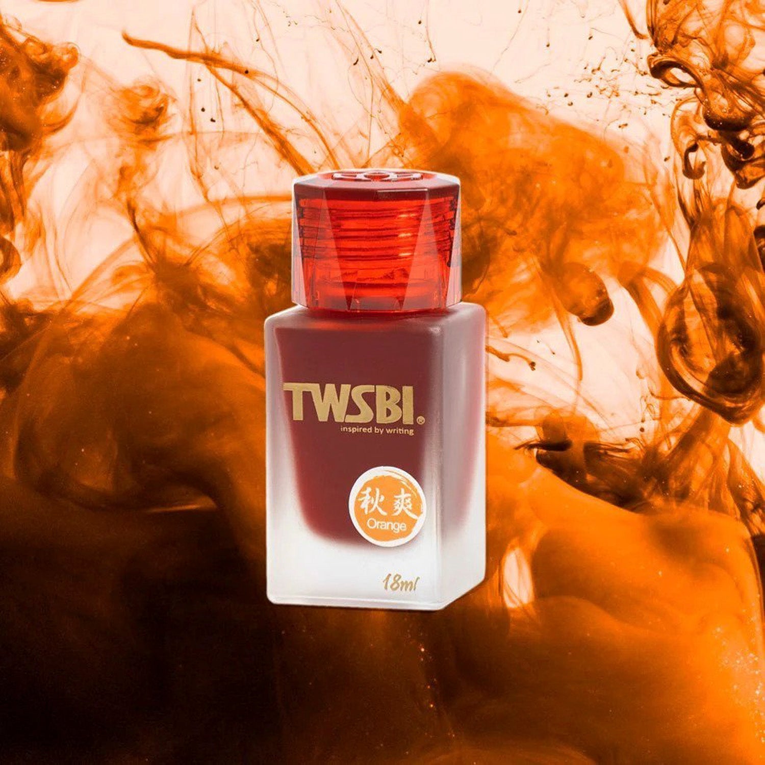 Twsbi 1791 Ink Bottle (Orange - 18 ML) M2531070