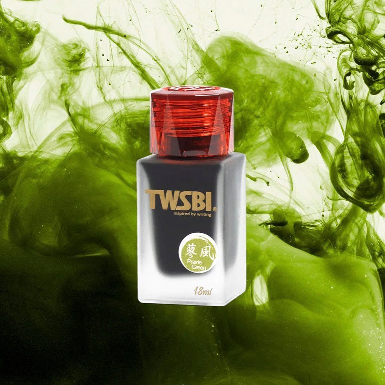 Twsbi 1791 Ink Bottle (Prairie Green - 18 ML) M2531080
