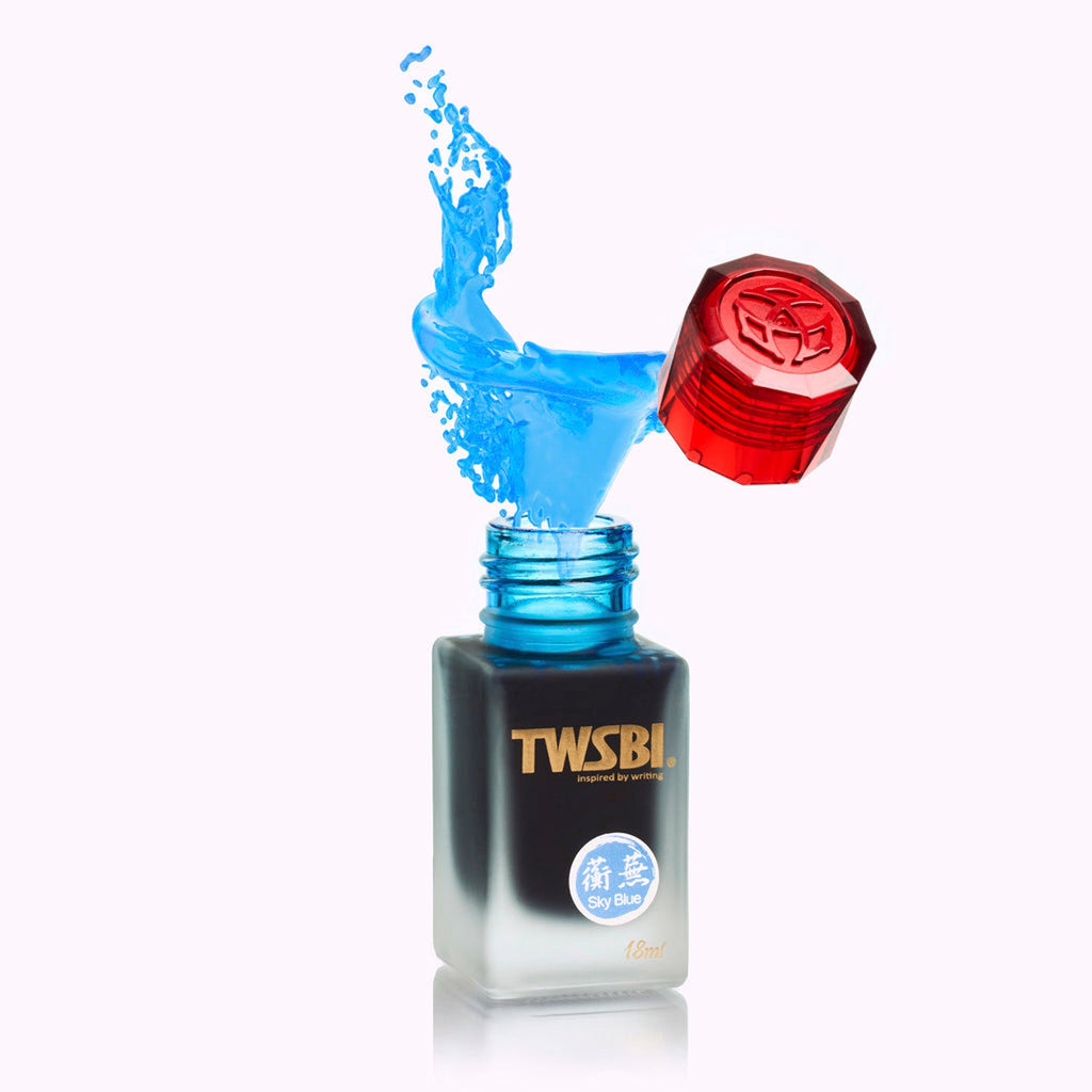 Twsbi 1791 Ink Bottle (Sky Blue - 18 ML) M2531030