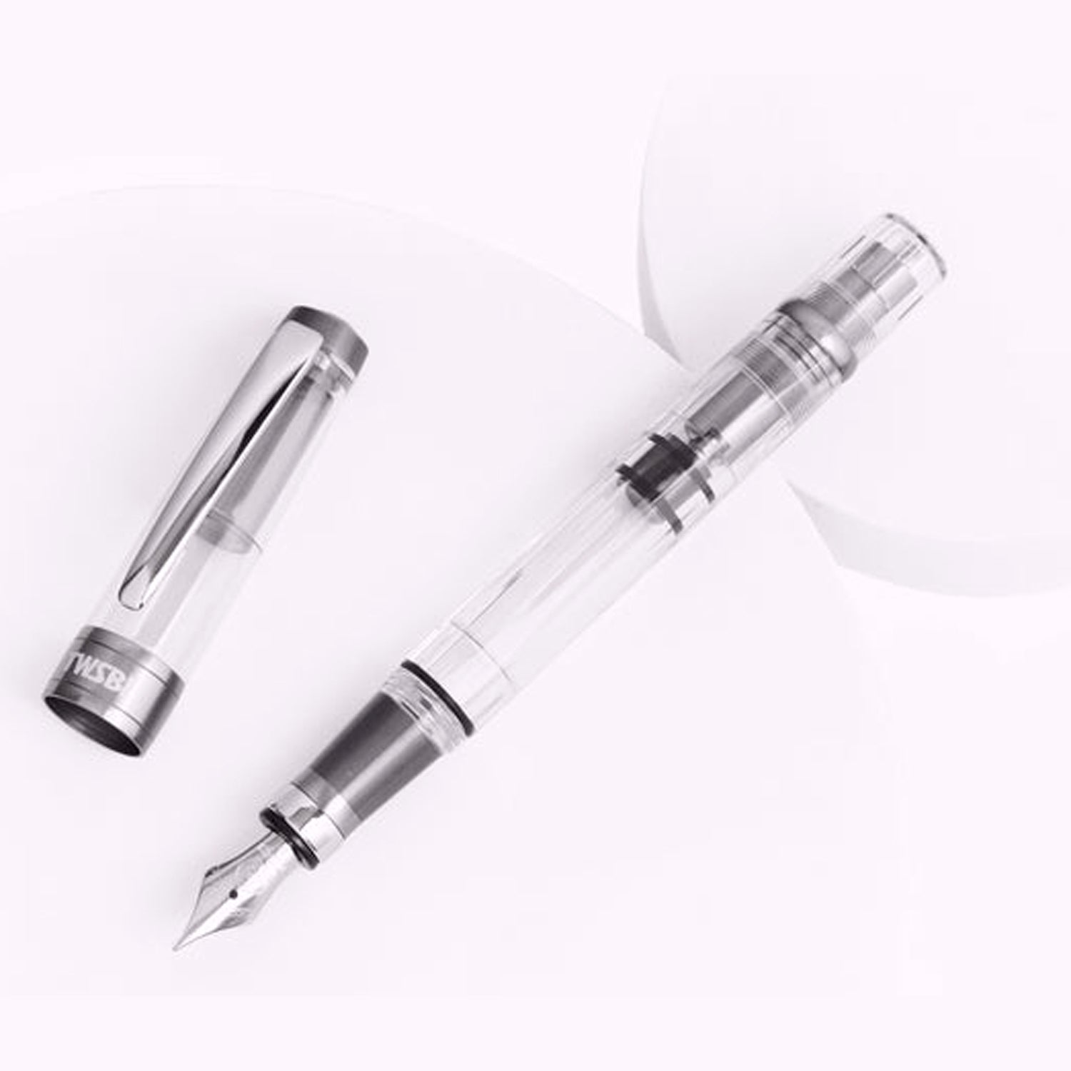 Twsbi Diamond 580 AL R Nickel Gray CT Fountain Pen