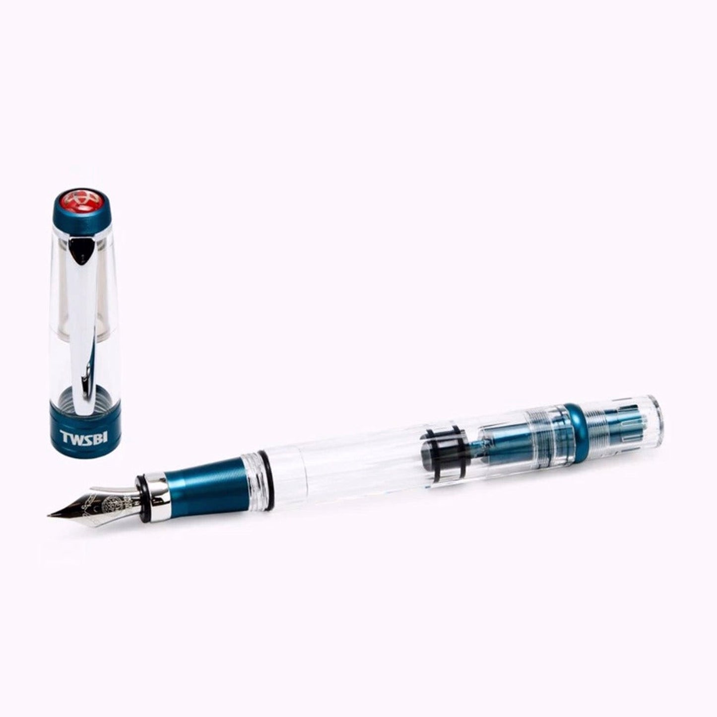 Twsbi Diamond 580 AL R Prussian Blue CT Fountain Pen
