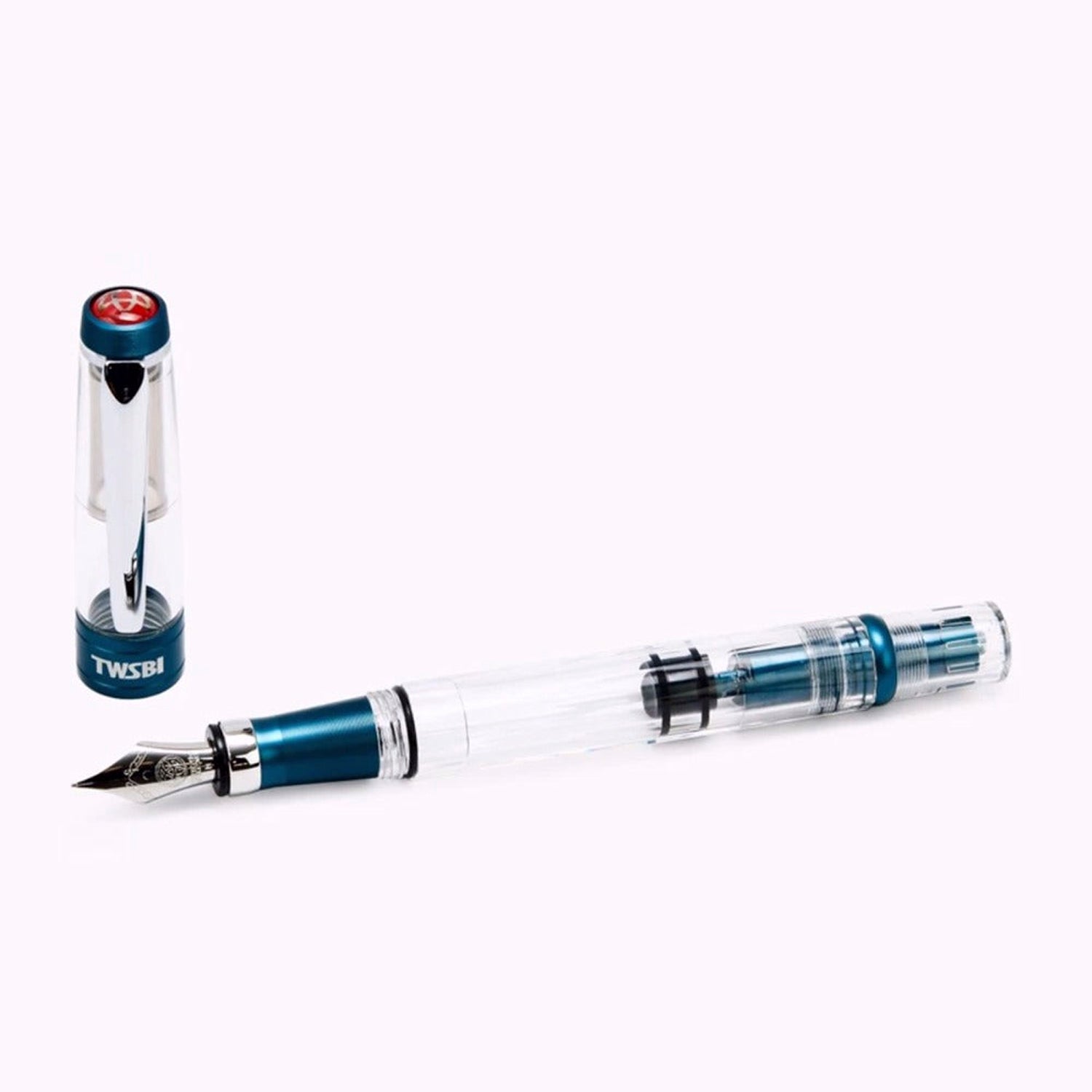 Twsbi Diamond 580 AL R Prussian Blue CT Fountain Pen