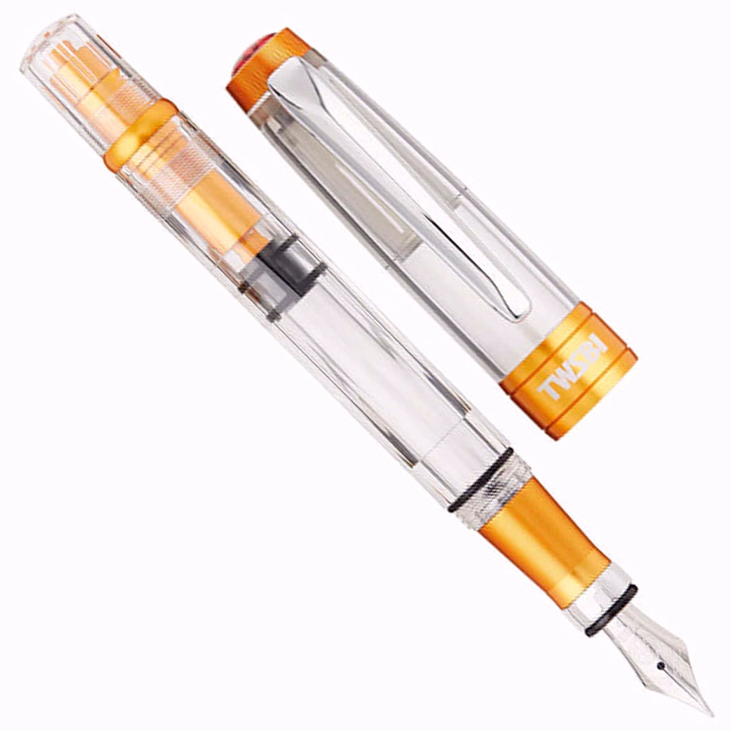 Twsbi Diamond 580 AL R Sunset Yellow CT Fountain Pen