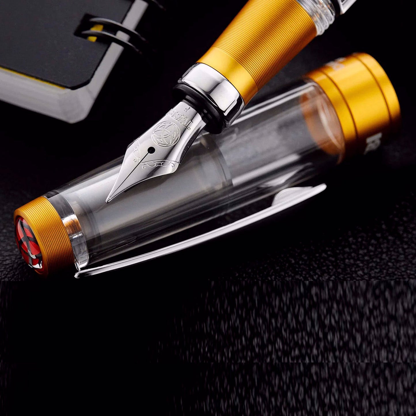 Twsbi Diamond 580 AL R Sunset Yellow CT Fountain Pen