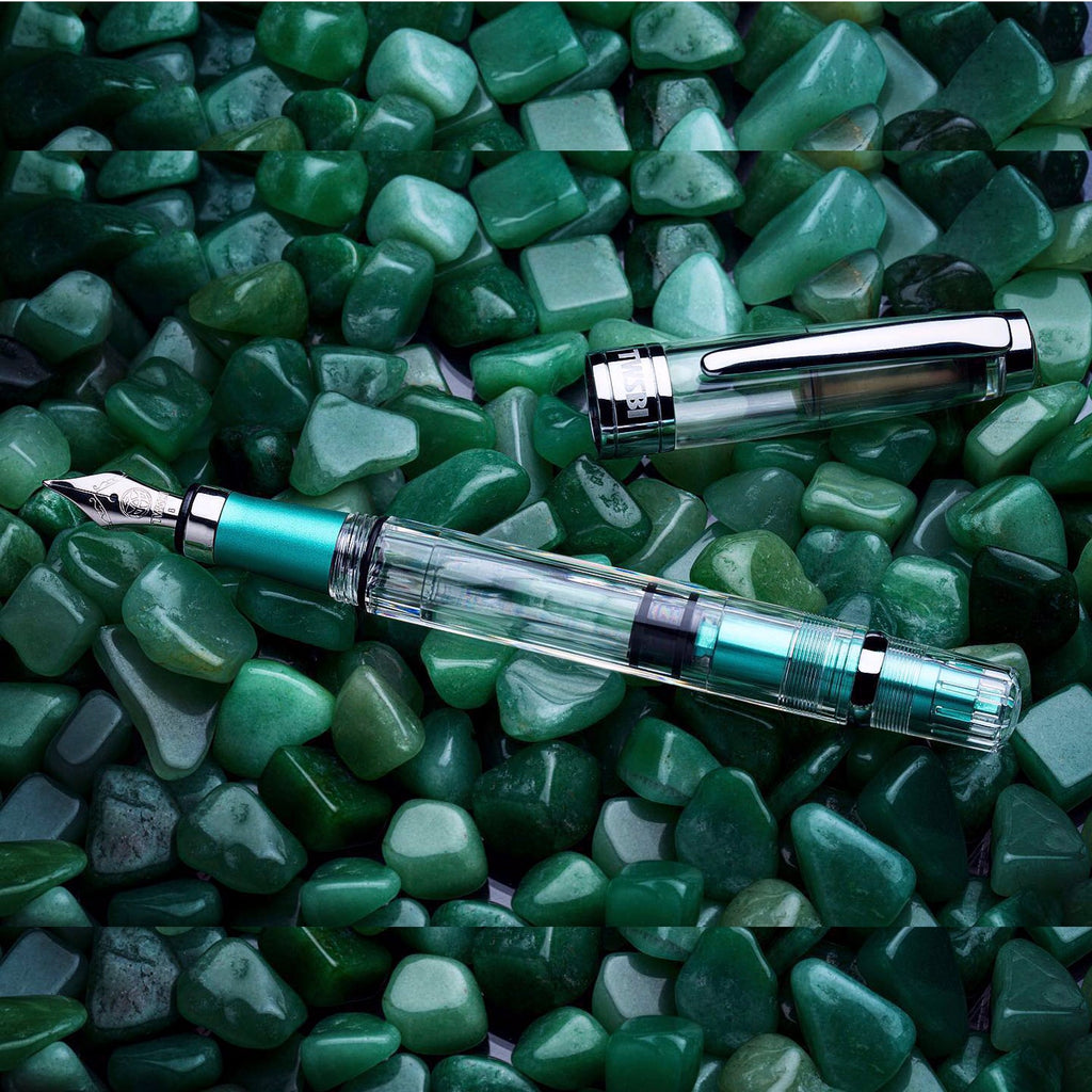 Twsbi Diamond 580 AL Emerald Green CT Fountain Pen