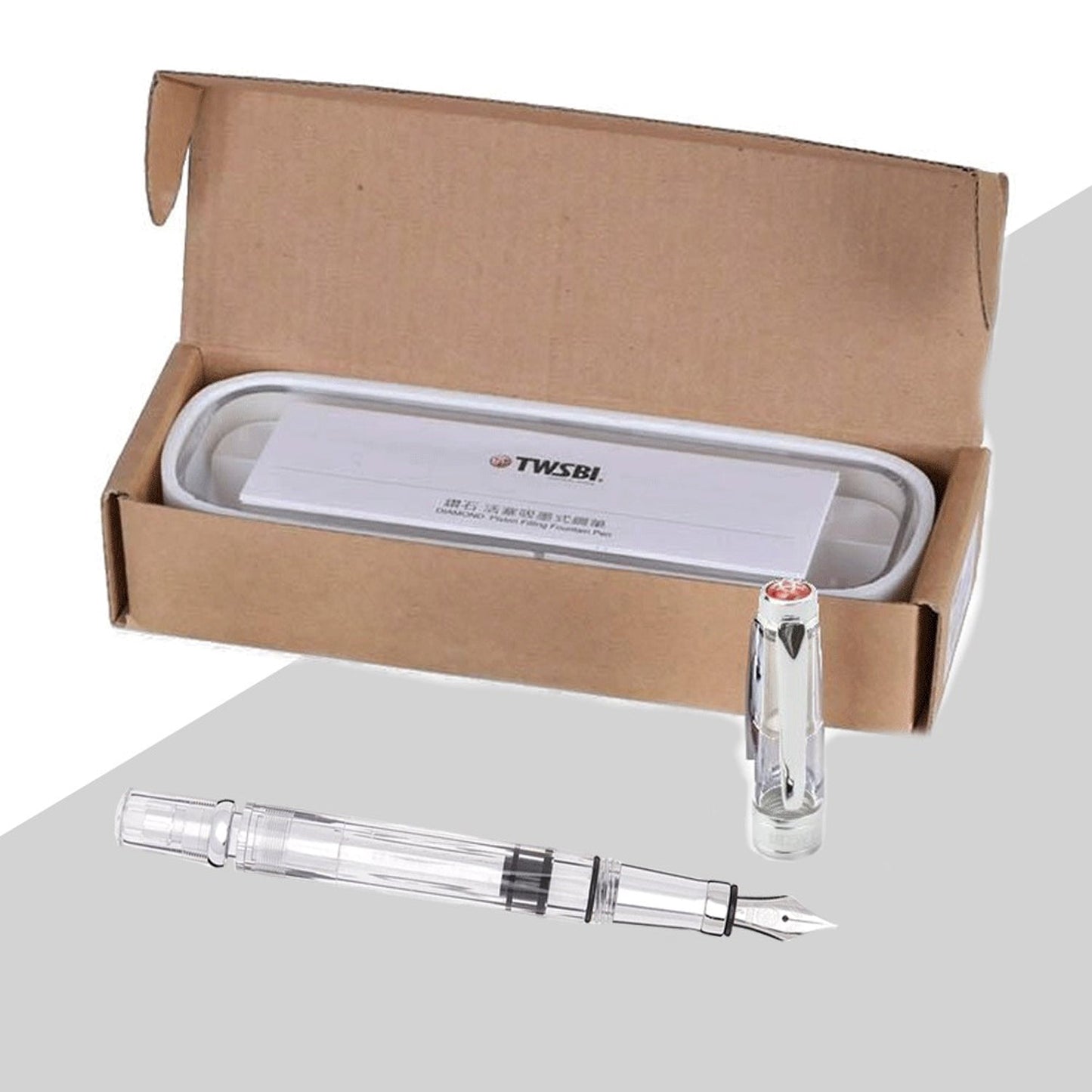 Twsbi Diamond 580 AL Silver CT Fountain Pen