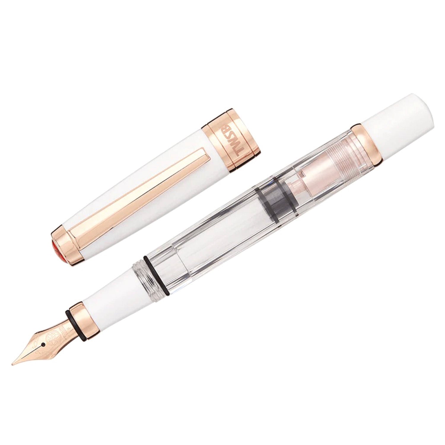 Twsbi Diamond 580 White RGT Fountain Pen