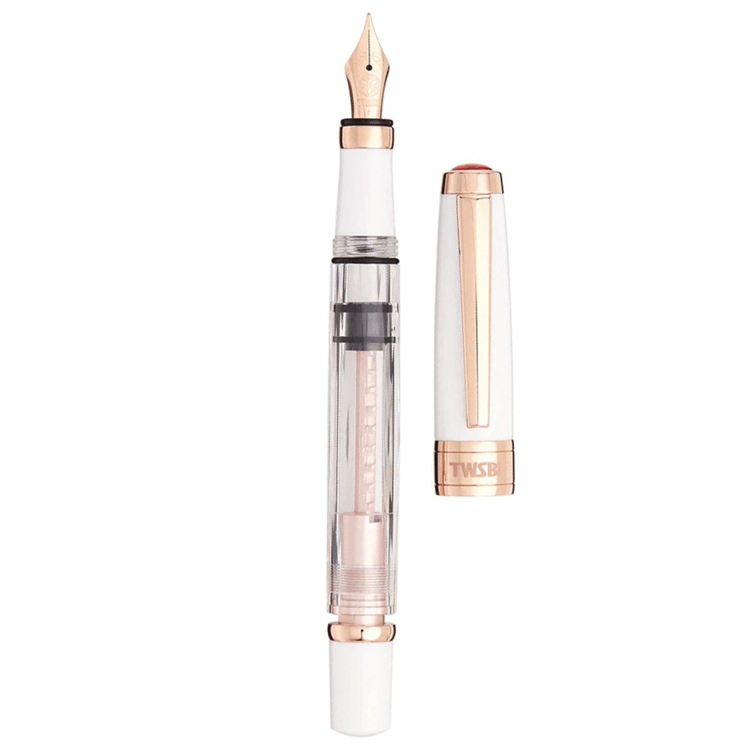 Twsbi Diamond 580 White RGT Fountain Pen