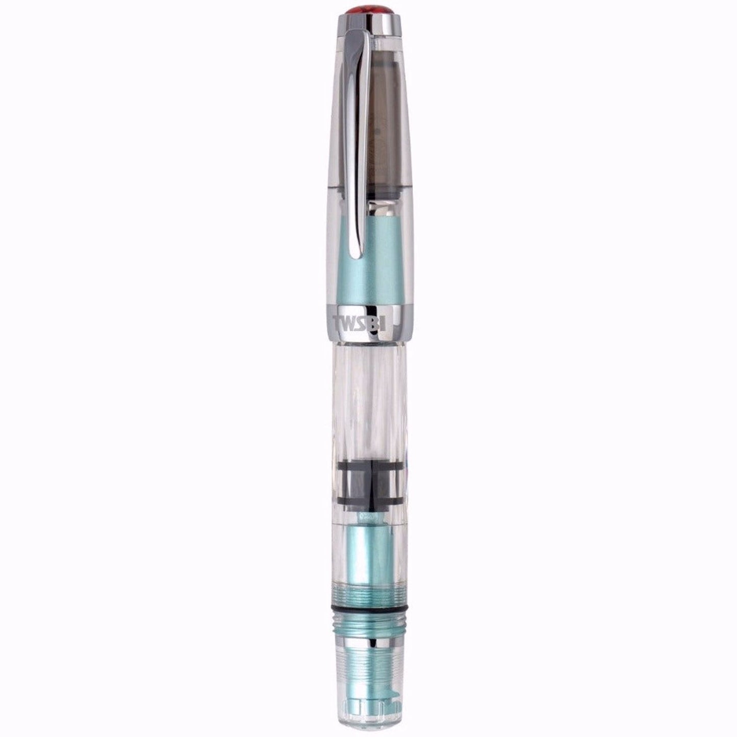 Twsbi Diamond Mini AL Mint Blue CT Fountain Pen